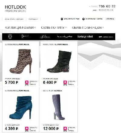      - Fashion Store Hotlook